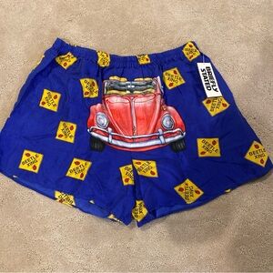 Briefly Stated Silk Volkswagen Beetle Boxer Shorts
